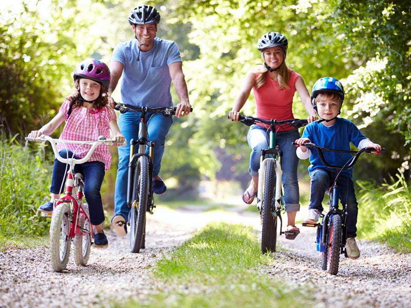 دوچرخه سواری - شادابی و سلامتی