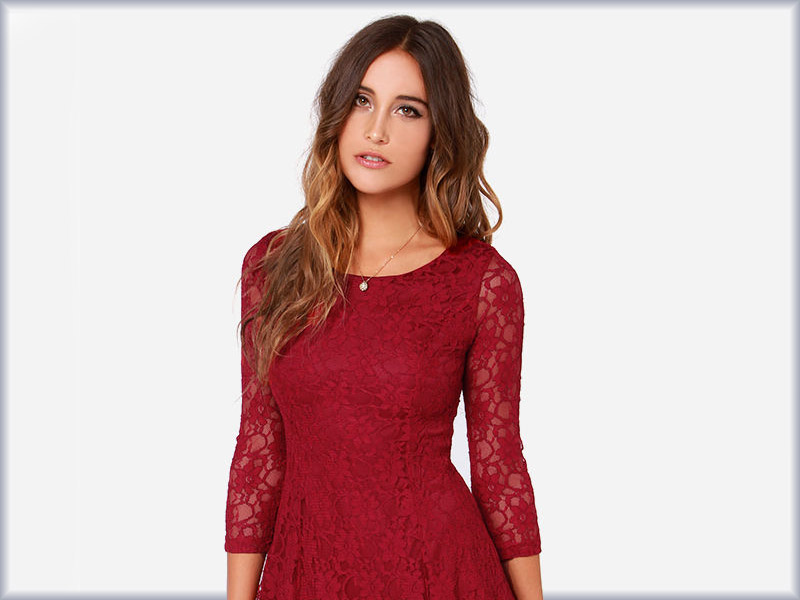 لباس قرمز - مد و زیبایی