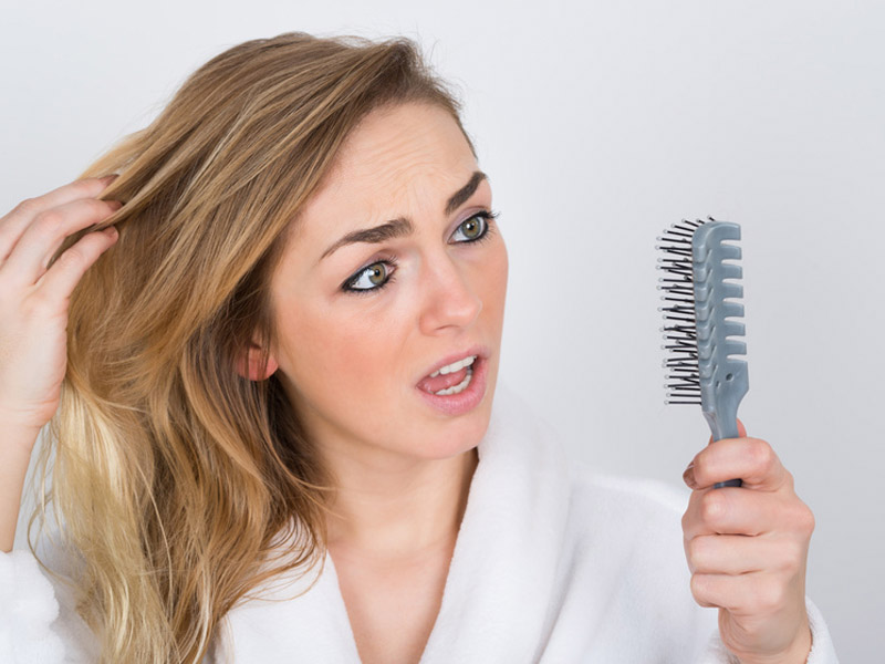  ریزش مو در دوران بارداری - شادابی و سلامتی