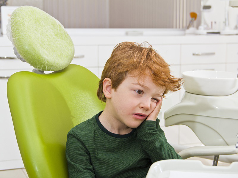کاهش درد دندان درآوردن کودکان