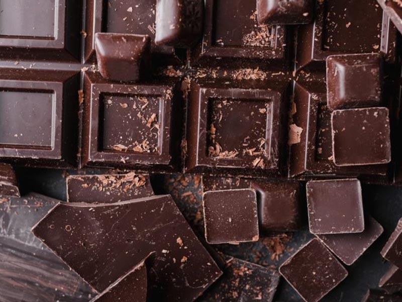 شکلات تلخ غذای ضد التهاب